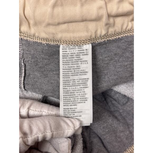 Vintage Abercrombie & Fitch Sweatpants Large Mens Heather Gray Varsity Y2K - Picture 9 of 10